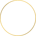 Gold Circle Border